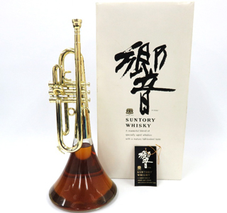 サントリー響 楽器ボトルの価値と買取相場